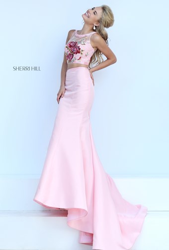 Sherri Hill 32352 #6 Black/Multi vertical thumbnail