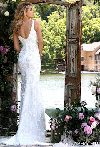 Sherri Hill 32353 #3 Ivory vertical thumbnail