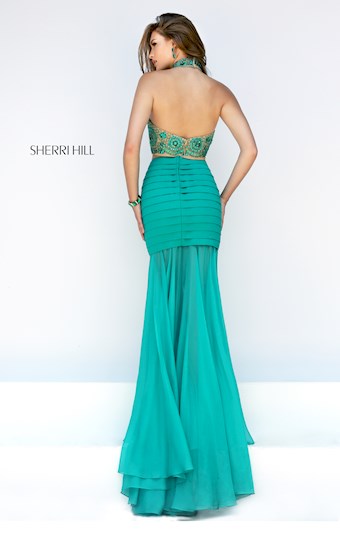 Sherri Hill 32355 #1 Emerald vertical thumbnail