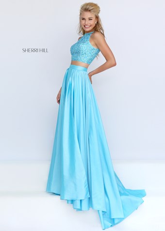 Sherri Hill 32357 #3 Light Blue vertical thumbnail