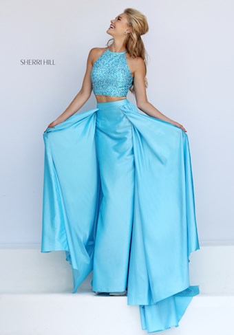 Sherri Hill 32357 #2 Light Blue vertical thumbnail