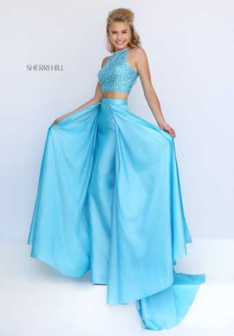 Sherri Hill 32357 #4 Light Blue vertical thumbnail