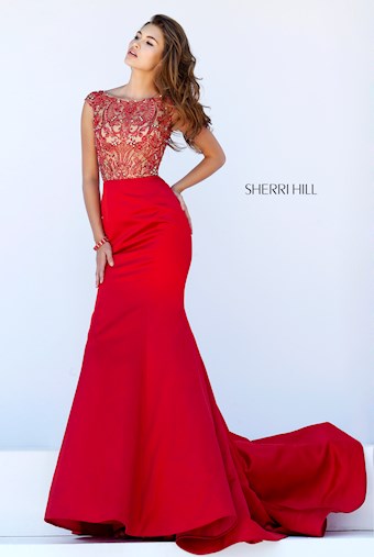 Sherri Hill 32358 #5 Red vertical thumbnail