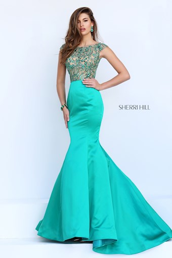Sherri Hill 32358 #2 Emerald vertical thumbnail
