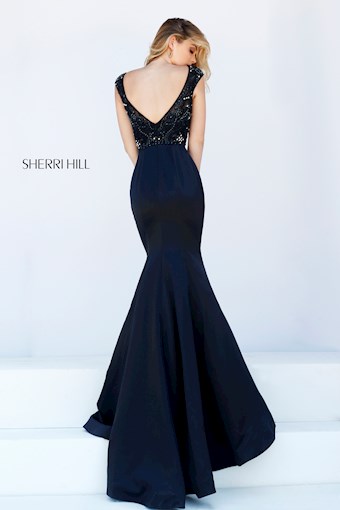 Sherri Hill 32358 #8 Black vertical thumbnail