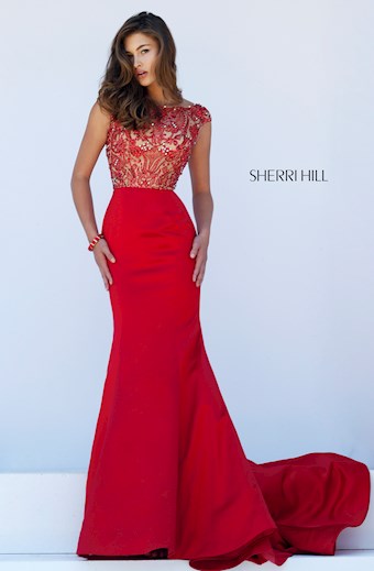 Sherri Hill 32358 #1 Red vertical thumbnail