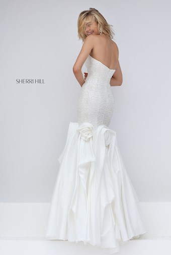 Sherri Hill 32360 #3 Ivory vertical thumbnail