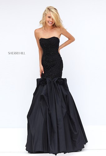 Sherri Hill 32360 #7 Black vertical thumbnail