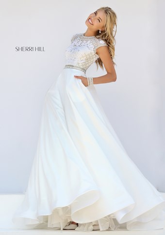 Sherri Hill 32363 #16 Ivory vertical thumbnail
