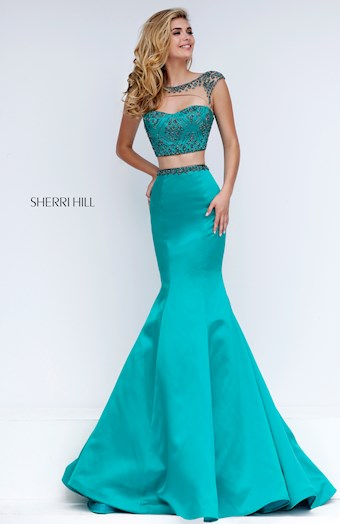 Sherri Hill 32364 #0 default Emerald frontface vertical thumbnail
