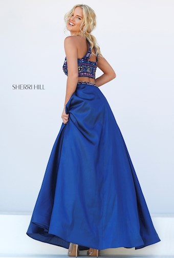 Sherri Hill 32366 #3 Navy/Multi vertical thumbnail