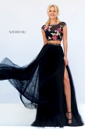 Sherri Hill 32367 #16 Black/Multi vertical thumbnail
