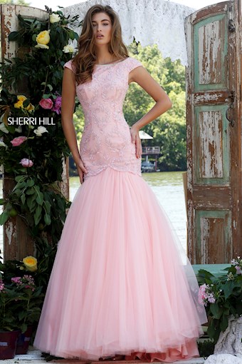 Sherri Hill 50016 #4 Blush vertical thumbnail