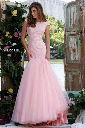 Sherri Hill 50016 #2 Blush vertical thumbnail