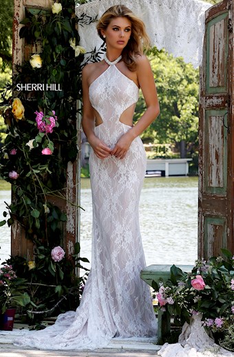 Sherri Hill 50018 #2 Ivory/Nude vertical thumbnail