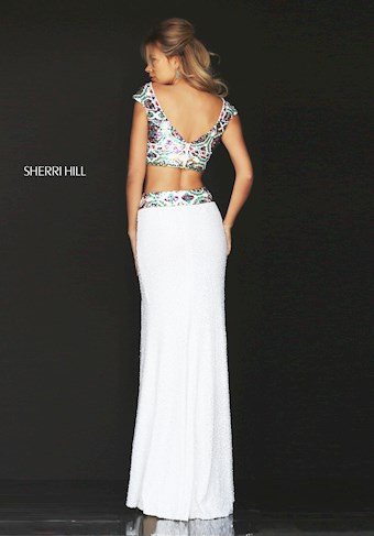 Sherri Hill 50021 #1 Ivory/Multi vertical thumbnail