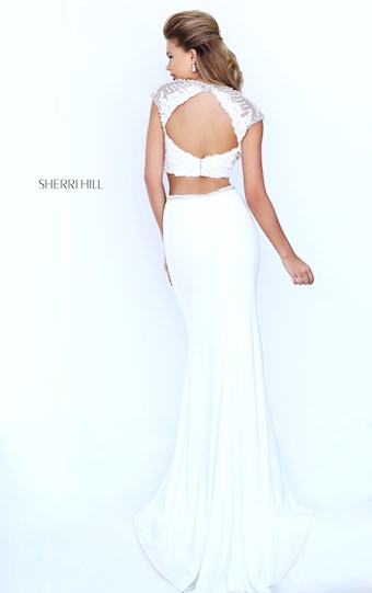 Sherri Hill 50025 #2 Ivory vertical thumbnail