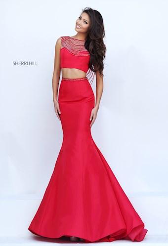 Sherri Hill 50030 #3 Red vertical thumbnail