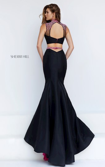 Sherri Hill 50033 #1 Black vertical thumbnail