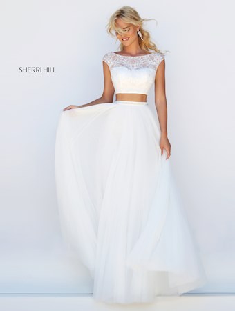 Sherri Hill 50038 #3 Ivory vertical thumbnail