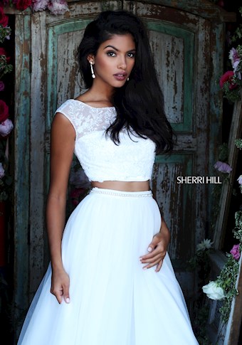 Sherri Hill 50038 #18 Ivory vertical thumbnail