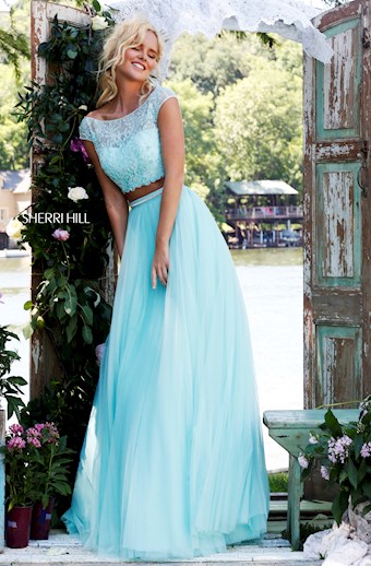 Sherri Hill 50038 #19 Light Blue vertical thumbnail