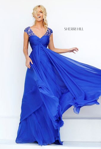Sherri Hill 50045 #6 Royal vertical thumbnail