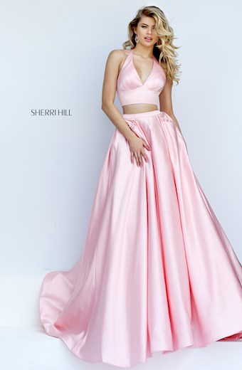 Sherri Hill 50053 #13 Blush vertical thumbnail