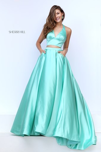 Sherri Hill 50053 #17 Green vertical thumbnail