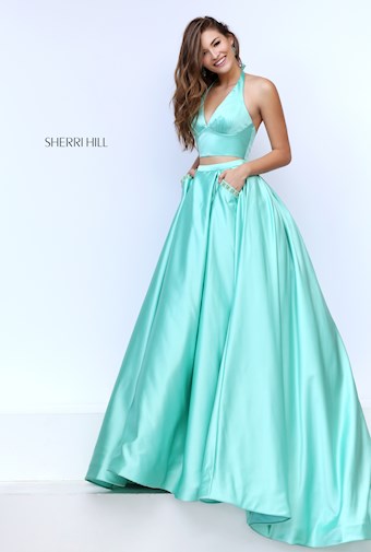 Sherri Hill 50053 #5 Green vertical thumbnail