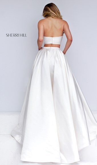 Sherri Hill 50053 #18 Ivory vertical thumbnail
