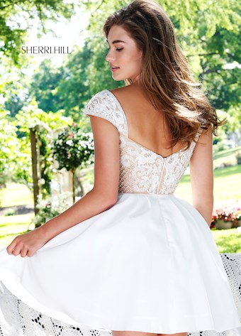 Sherri Hill 50054 #3 Ivory/Nude vertical thumbnail