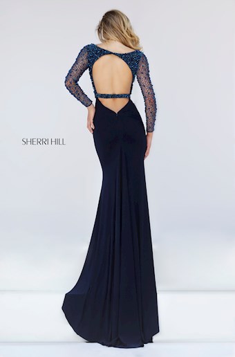 Sherri Hill 50060 #2 Navy vertical thumbnail