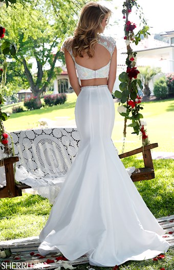 Sherri Hill 50068 #1 Ivory vertical thumbnail