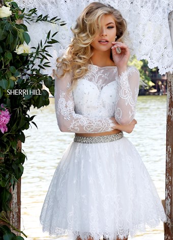 Sherri Hill 50073 #12 Ivory vertical thumbnail