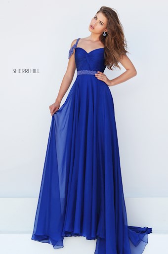 Sherri Hill 50086 #14 Royal vertical thumbnail