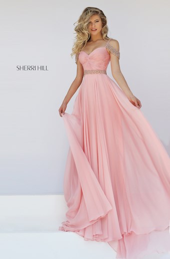 Sherri Hill 50086 #8 Blush vertical thumbnail