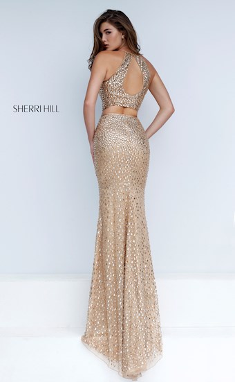Sherri Hill 50087 #2 Gold vertical thumbnail