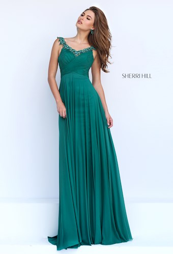 Sherri Hill 50093 #3 Emerald vertical thumbnail