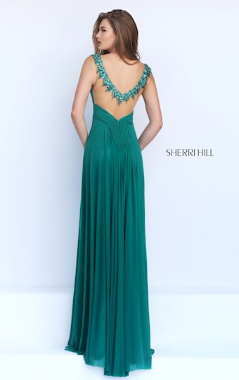 Sherri Hill 50093 #2 Emerald vertical thumbnail