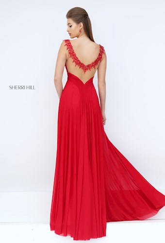Sherri Hill 50093 #1 Red vertical thumbnail