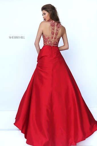 Sherri Hill 50106 #9 Red vertical thumbnail