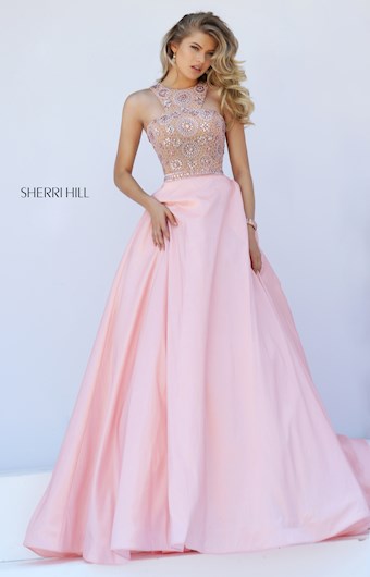 Sherri Hill 50106 #10 Blush vertical thumbnail