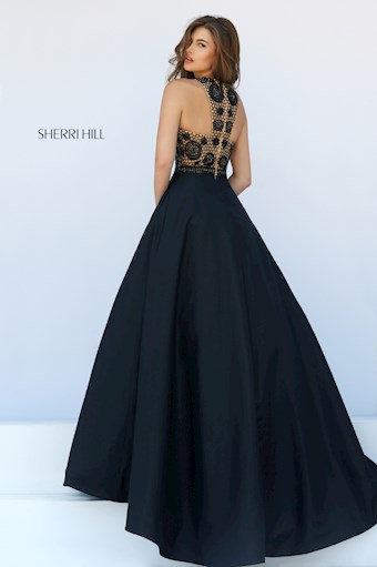 Sherri Hill 50106 #5 Black vertical thumbnail