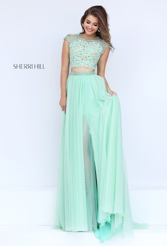 Sherri Hill 50110 #5 Green vertical thumbnail