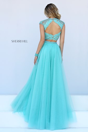 Sherri Hill 50110 #1 Blue vertical thumbnail