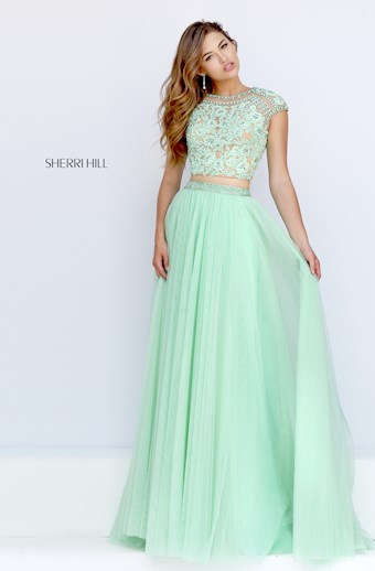 Sherri Hill 50110 #3 Green vertical thumbnail