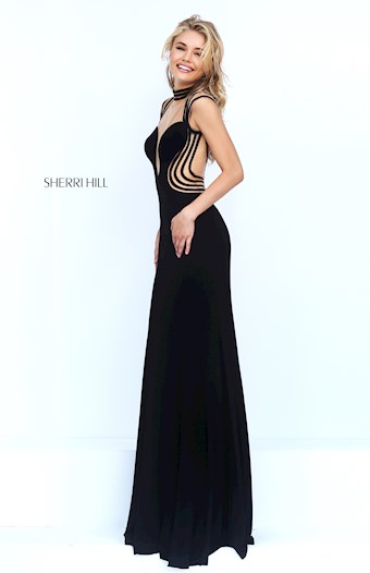Sherri Hill 50117 #2 Black vertical thumbnail