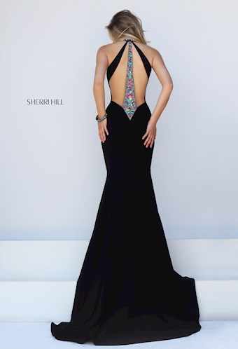 Sherri Hill 50122 #2 Black/Multi vertical thumbnail