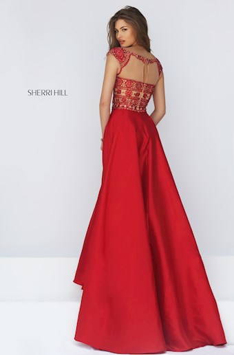 Sherri Hill 50124 #2 Red vertical thumbnail